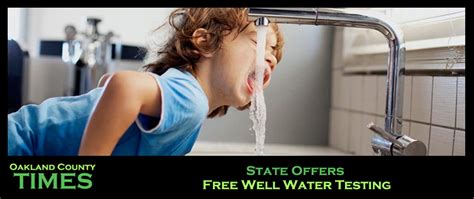 michigan only water testing